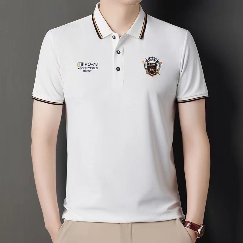 👔【Oferta por tiempo limitado - 50% de descuento】【M-4XL】💥Nueva camiseta polo para hombre de color liso 🎉