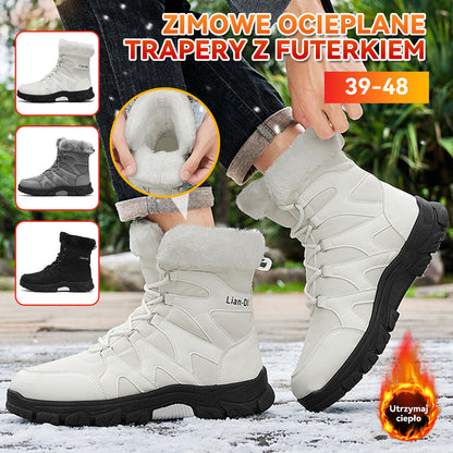 🥾43%OFF-【39-48】Męskie zimowe buty ocieplane – odporne na mróz i śnieg