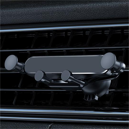 💥Uchwyt na telefon samochodowy można umieścić na kratce wentylacyjnej. ✅ Poruszaj się bezpiecznie nawet po wyboistych drogach, uchwyt nie spadnie