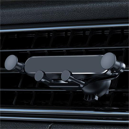 💥Uchwyt na telefon samochodowy można umieścić na kratce wentylacyjnej. ✅ Poruszaj się bezpiecznie nawet po wyboistych drogach, uchwyt nie spadnie