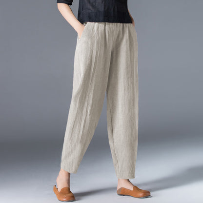 💕✨【50% de descuento🔥】Nuevos pantalones casuales sencillos y cómodos para mujer, ideales para el verano.