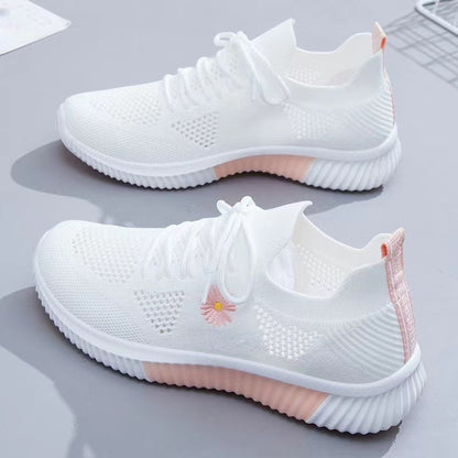 🤍👟🤍Duży rabat ostatni dzień ✨【35-40】2025 letnie nowe damskie buty sportowe Daisy Running Mesh oddychające, 💌lekkie i oddychające, 💌antypoślizgowa podeszwa