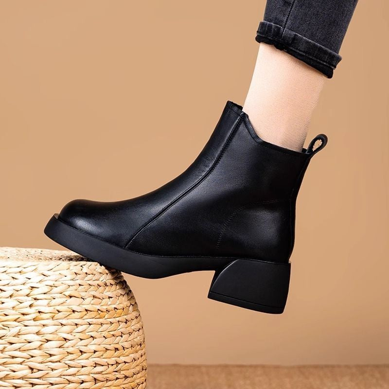 🔥🎉【Nowość, oferta specjalna✨】Nowe zimowe, modne, damskie buty na platformie w stylu retro