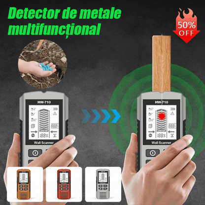 🔍🌟2-v-1 detektor za stene – Izognite se skritim kablom in cevem!