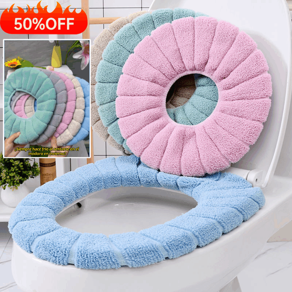 🔥【Kupite 1, dobite 1 gratis】🔥Zimski komplet toplih univerzalnih straniščnih desk - 2 kosi