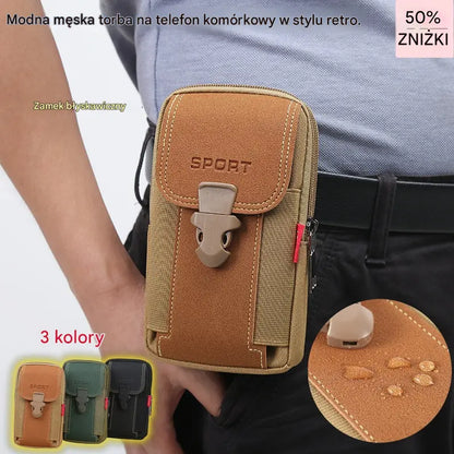 🔥【50% zniżki】Męska torba na telefon, wielofunkcyjna torba sportowa na świeżym powietrzu