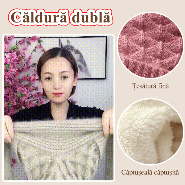 🔥50% ZNIŻKI🔥【Czapka + Szalik】🐏 Wysokiej jakości, przyjemny w dotyku, miękki i wiatroszczelny kaptur oraz szalik z wbudowaną ochroną uszu