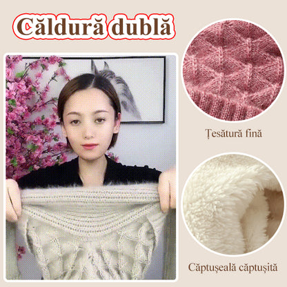 🔥50% ZNIŻKI🔥【Czapka + Szalik】🐏 Wysokiej jakości, przyjemny w dotyku, miękki i wiatroszczelny kaptur oraz szalik z wbudowaną ochroną uszu