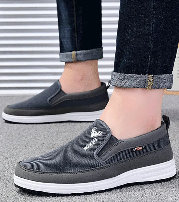 🔥Top SALE🔥Nowe, letnie, antypoślizgowe buty płócienne 2026 dla mężczyzn-4256022
