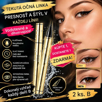 🥳PONUKA 2026🥳 KÚPTE 1 A DOSTANETE 1 ZADARMO! 👁️💧Vodeodolná tekutá očná linka 🖌️✨