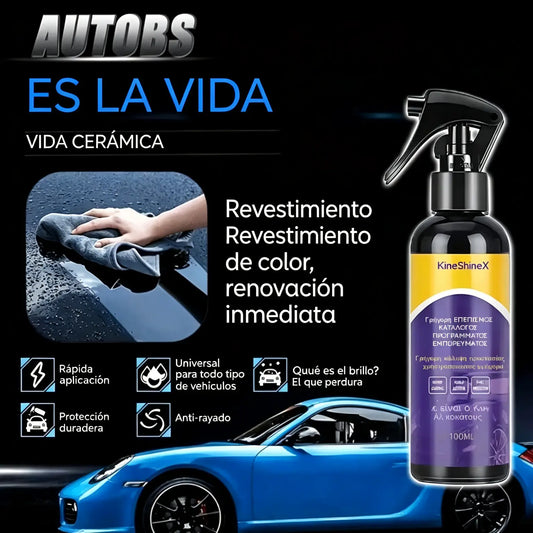 💖3 botellas por 29€⏰50% DE DESCUENTO EN 3 botellas - 🏆Acción rápida para recubrimiento de automóviles