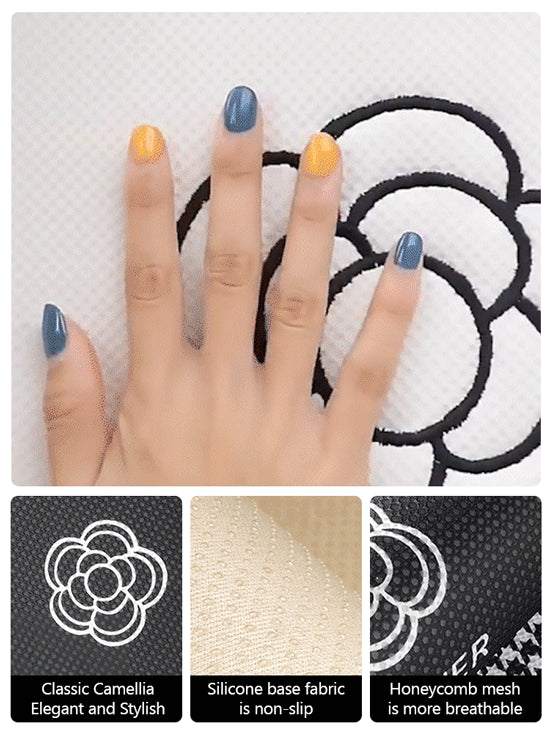 🚗🌸Oddychająca jedwabna poduszka samochodowa Camellia Ice Silk