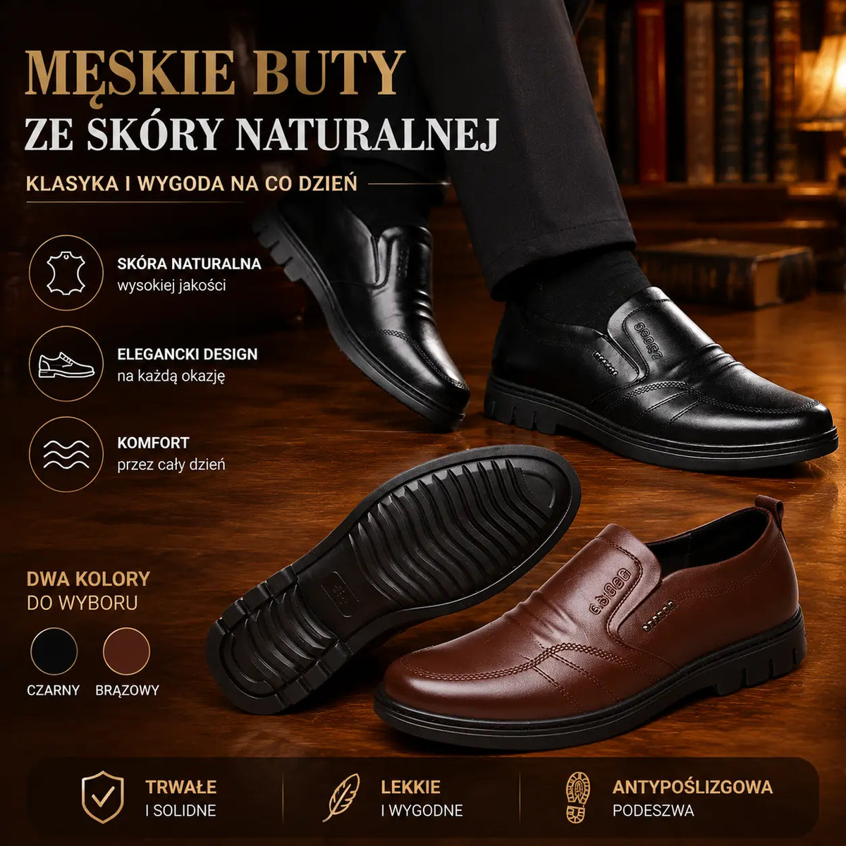 【39-44】Zapatos de vestir para hombre, confeccionados en piel auténtica y con una suela suave y cómoda; ideales para diversas ocasiones.