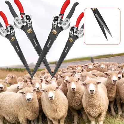 【✨Płatność przy odbiorze】🐏✨✂️ Duże ręczne nożyce sprężynowe do strzyżenia owiec