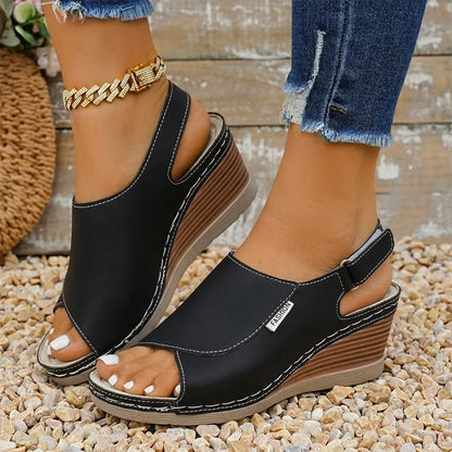 👡Sandalias con cierre de velcro, suela ligera, elegantes y cómodas. ✅️Pago contra entrega