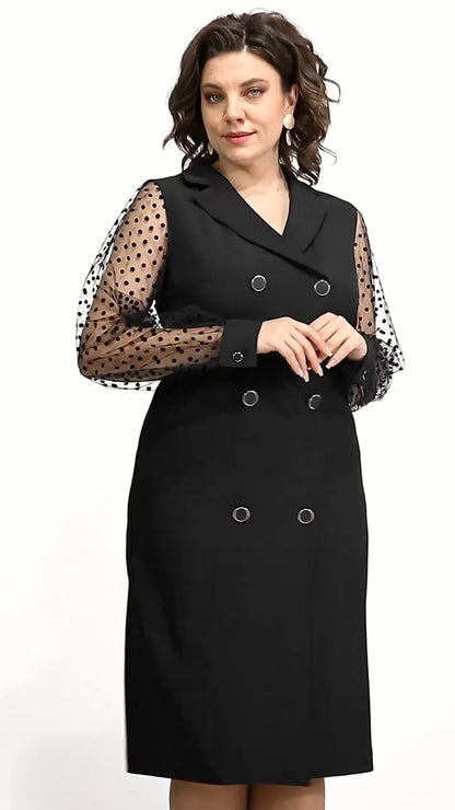 🌈💟【S-5XL】2025 Wiosna nowa moda wysokiej jakości sukienka, klasyczny design, elegancka i prosta
