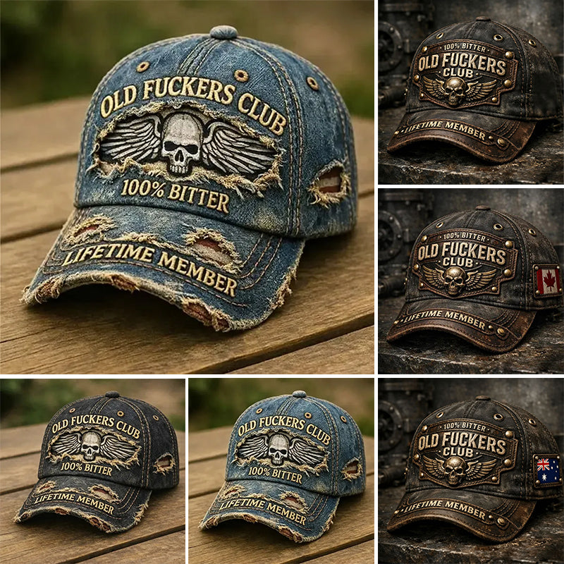 🧢Klub starých chlapov – Retro baseballová čiapka