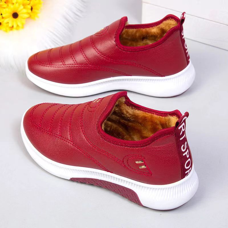 🔥🔥【Wyprzedaż butów zimowych】✨👞【35-41】Miękkie, wygodne, ciepłe i wodoodporne bawełniane buty dla kobiet w średnim i starszym wieku na zimę