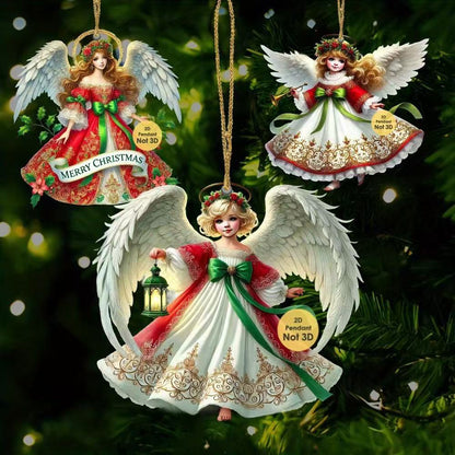 ✨🎄🧚‍♀️Kup 1, a 1 dostaniesz gratis🎁👼Drewniana dekoracja świąteczna Anioł