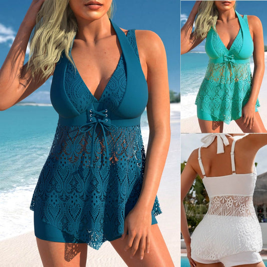 🌊【Najlepiej sprzedające się kostiumy kąpielowe w Polsce】🩱2025 nowe letnie seksowne koronkowe kostiumy kąpielowe, odpowiednie do parków rozrywki, basenów i plaż