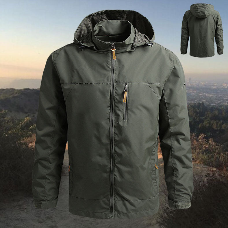 49% отстъпка [L-5XL] Ежедневно яке за дейности на открито с качулка голям размер