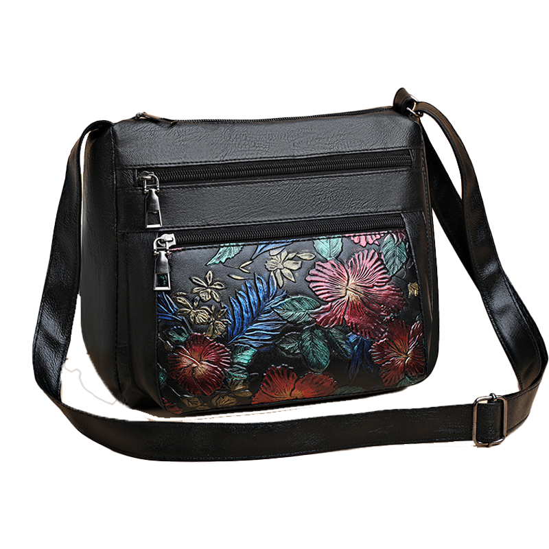 ✨👜【Kup jeden, a drugi dostaniesz gratis🔥】Nowa torba na ramię z miękkiej skóry, modna, swobodna, z nadrukiem