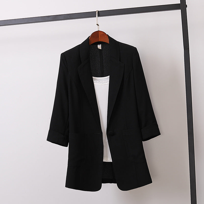 ✨【M-4XL】✨【40-110 kg】Damska kurtka casualowa z bawełny i lnu, luźna, swobodna i modna