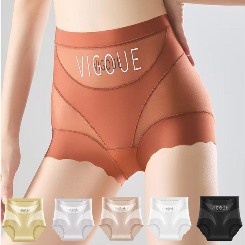 🔥🩲【Compra 3, llévate 3 gratis】🩲Lote de 6 por 33 euros - Último día - 50% de descuento - Ropa interior antibacteriana de cintura alta para controlar la grasa abdominal