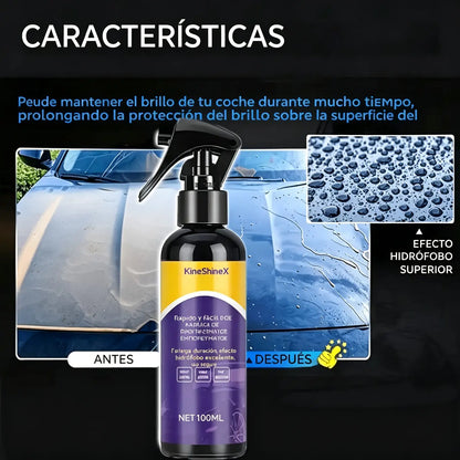 💖3 botellas por 29€⏰50% DE DESCUENTO EN 3 botellas - 🏆Acción rápida para recubrimiento de automóviles