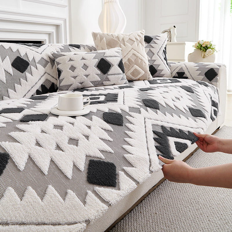 🛋️Ponuda za ranoranioce: 🎉Mekana i neklizajuća plišana navlaka za sofu🍂