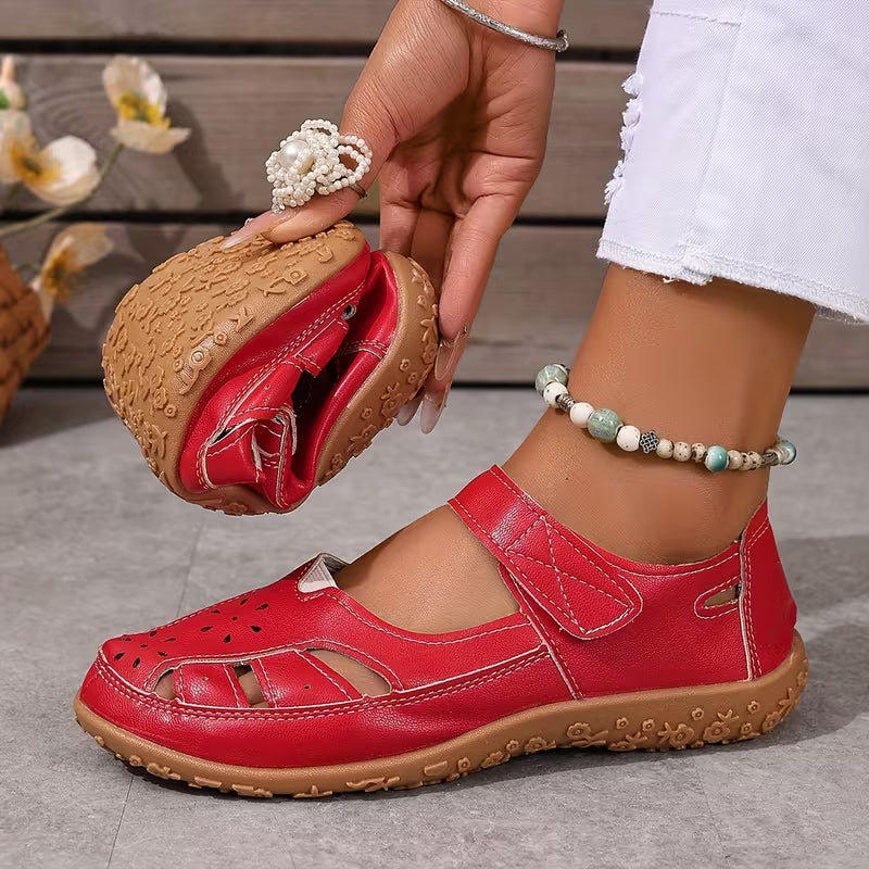 Zapatos casuales de piel suave y ultra flexible: ¡comodidad increíble y caminar sin esfuerzo!