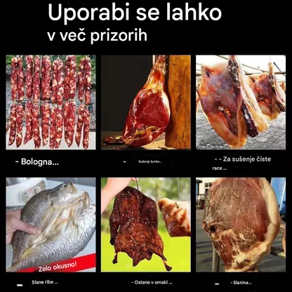 🐷🐮🍖【Plačilo ob dostavi】🍖【20/40/60 kosov】Posebna gaza za sušenje svinjine, ki preprečuje vdor žuželk in ptic.