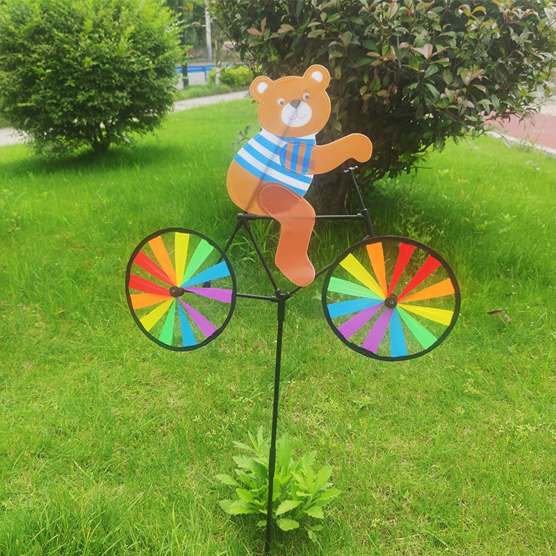 【🔥Kup 1, a otrzymasz 1 gratis】🐈 【3 sztuki】🌈Kreatywne śmigło wiatrowe ze zwierzęcym kołem🐰