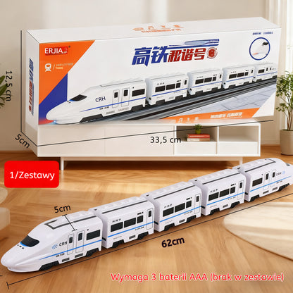 🔥🚝【Časově omezená sleva 50 %】Nejprodávanější elektrická hračka - simulátor rychlovlaku, miniaturní vlak