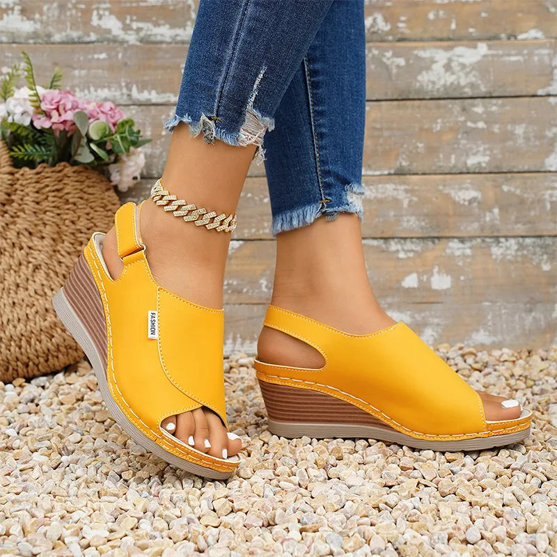 👡Sandalias con cierre de velcro, suela ligera, elegantes y cómodas. ✅️Pago contra entrega