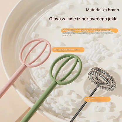 🥚🥄【Plačilo ob dostavi】💥Brezžični mini ročni mešalnik – v nekaj sekundah stepe jajca in mleko