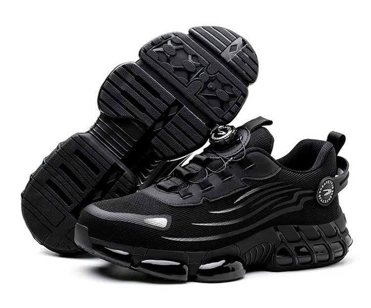 💥👍【Plačilo ob dostavi】💥Delovni škornji za vsak dan, odporni proti udarcem, odporni proti predrtju, z jekleno konico, udobni in nedrseči zaščitni čevlji