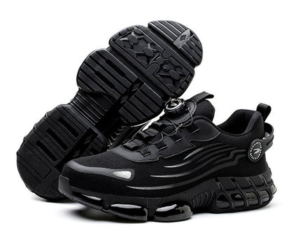 💥👍【Plačilo ob dostavi】💥Delovni škornji za vsak dan, odporni proti udarcem, odporni proti predrtju, z jekleno konico, udobni in nedrseči zaščitni čevlji