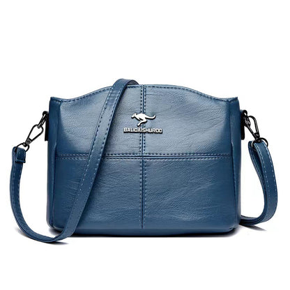 🔥👜👜 Nová kabelka cez rameno z pravej kože, ručne vyrobená v retro štýle, moderná a všestranná.