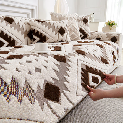 🛋️Ponuda za ranoranioce: 🎉Mekana i neklizajuća plišana navlaka za sofu🍂