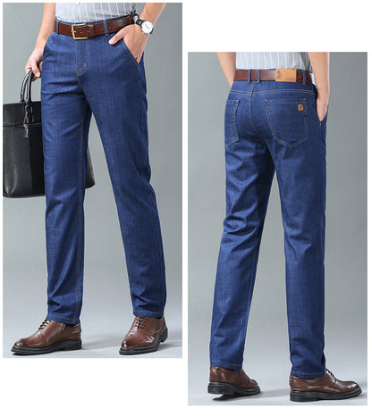 🔥【60–110 kg】👖Univerzální pánské džíny pro práci, volný čas i cestování