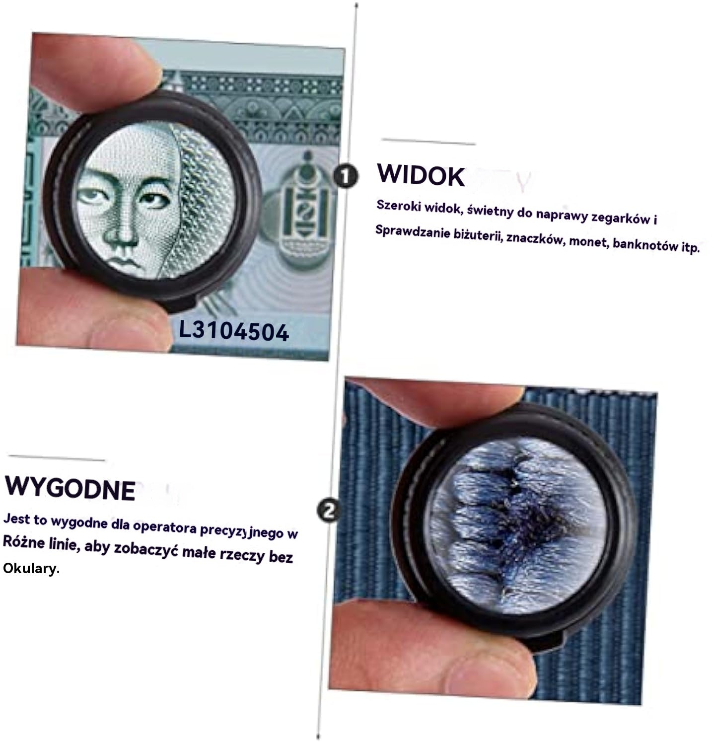 🔥2025 Szkło powiększające do naprawy diod LED🔍Nadaje się do narzędzi mechanicznych, napraw zegarków i telefonów komórkowych, grawerowania i wyceny antycznej biżuterii.