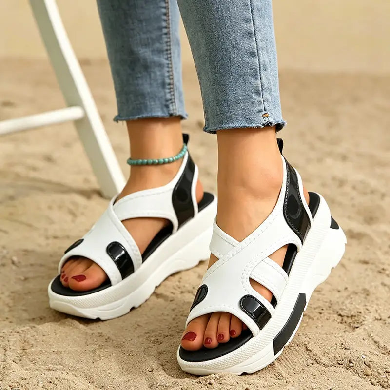 Sandalias deportivas suaves con plataforma: ¡dile adiós al cansancio y disfruta de la máxima comodidad! ☁️
