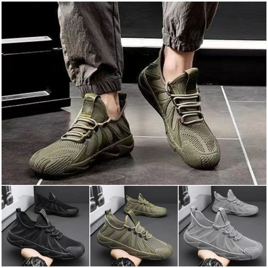 🔥🔥【39-44】Letnie nowe oddychające buty casual z siateczki, miękka podeszwa, antypoślizgowe, antyzapachowe-3926075
