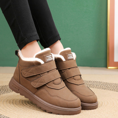 💟【45% zniżki】🔥2024, nowe, modne, zimowe damskie buty antynarciarskie z pogrubionej bawełny-3823059