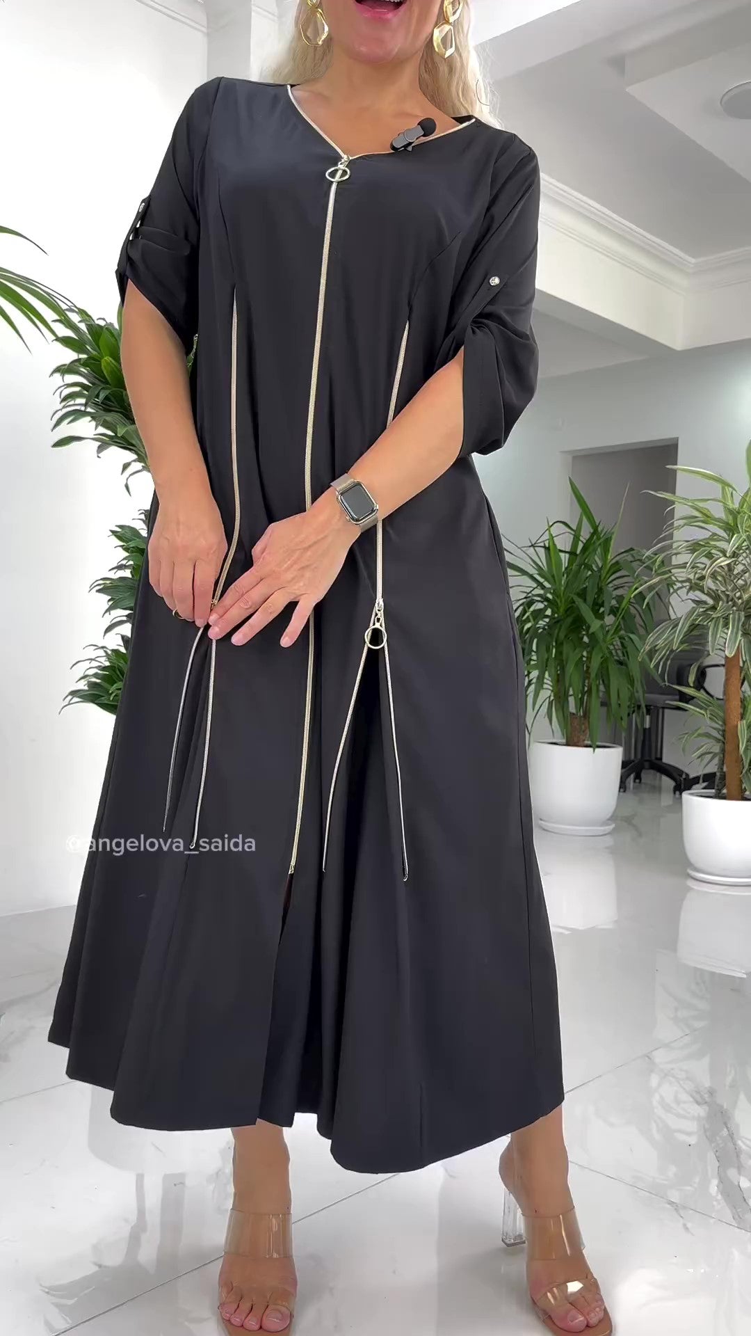 💖🤩 【S-5XL】 2024 nowa, wysokiej jakości modna sukienka-3656537