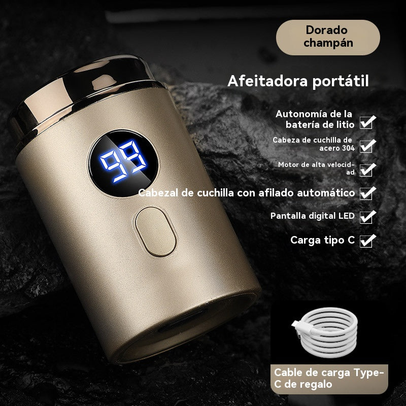 🔥Oferta especial🔥 Afeitadora eléctrica para hombre con pantalla digital y potente motor
