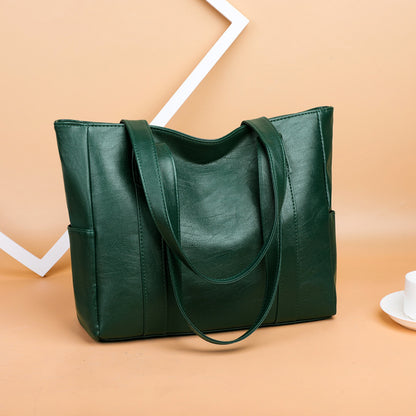Limitowana zniżka 43% 👜 Nowa modna torebka damska z miękkiej skóry na ramię✨ Casual o dużej pojemności✨ 3876438
