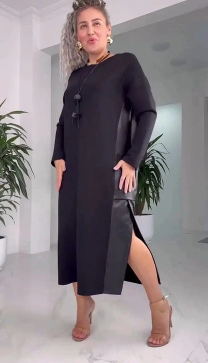 🔥🔥 [Gorąca wyprzedaż] [S-5XL] 2024 Jesienno-zimowa nowa skórzana spódnica w stylu retro-3805752
