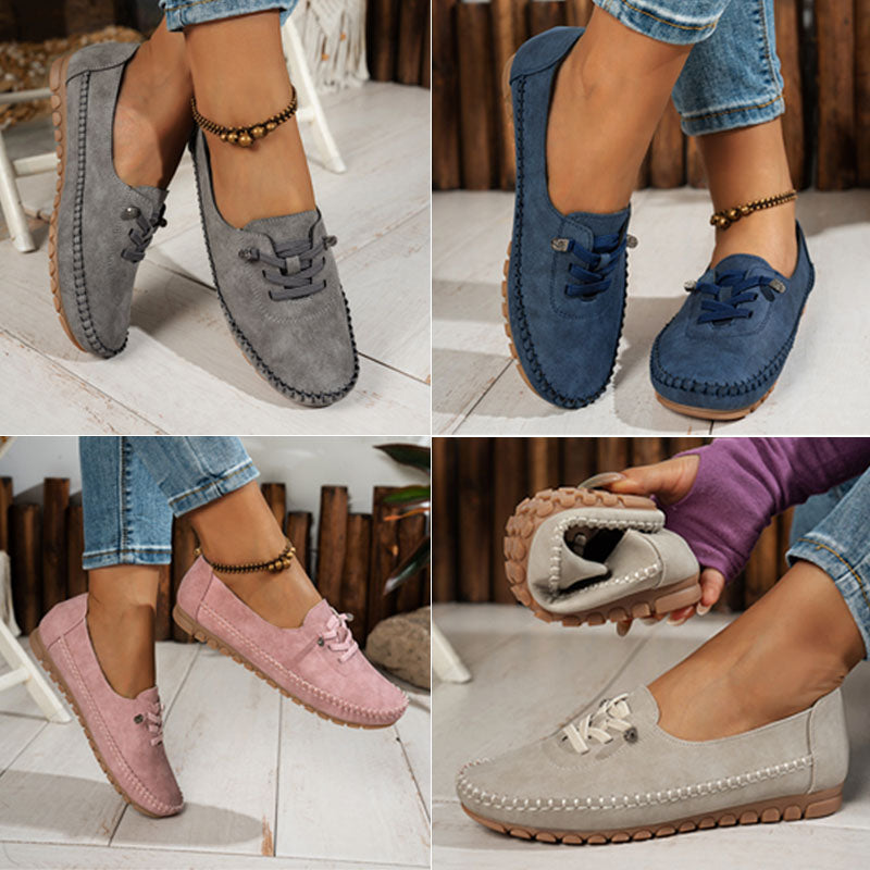 🔥 Zapatos ortopédicos para mujer (tallas 36-43), fabricados en piel auténtica, con suela blanda, antideslizantes, antiolor y transpirables.
